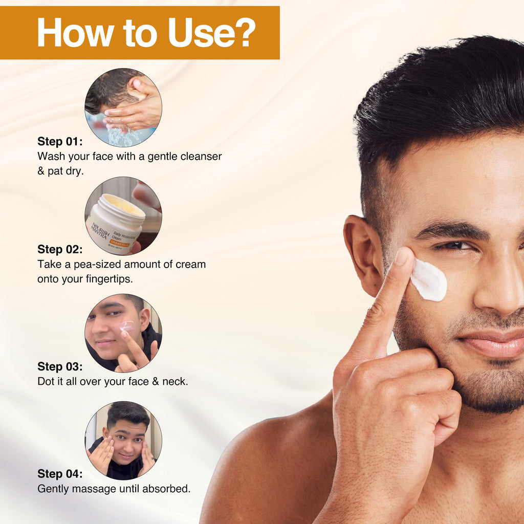 Urban Raja Daily Moisturizing Cream for Smooth & Nourished Skin