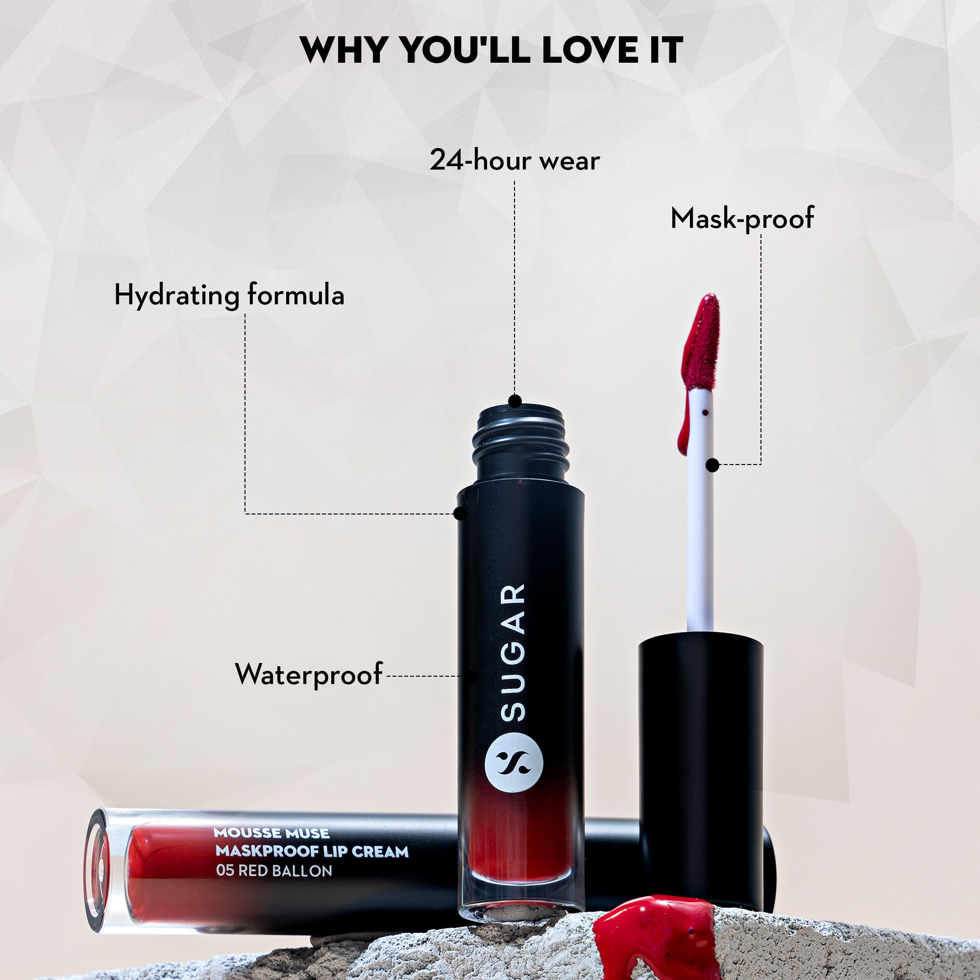 Mousse Muse Maskproof Lip Cream