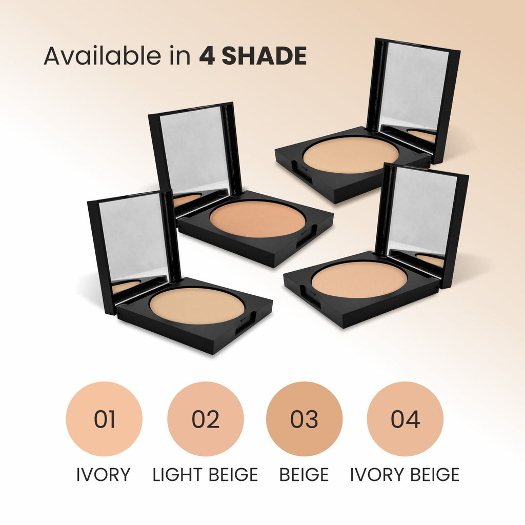 Velvet Matte Finish Compact Powder