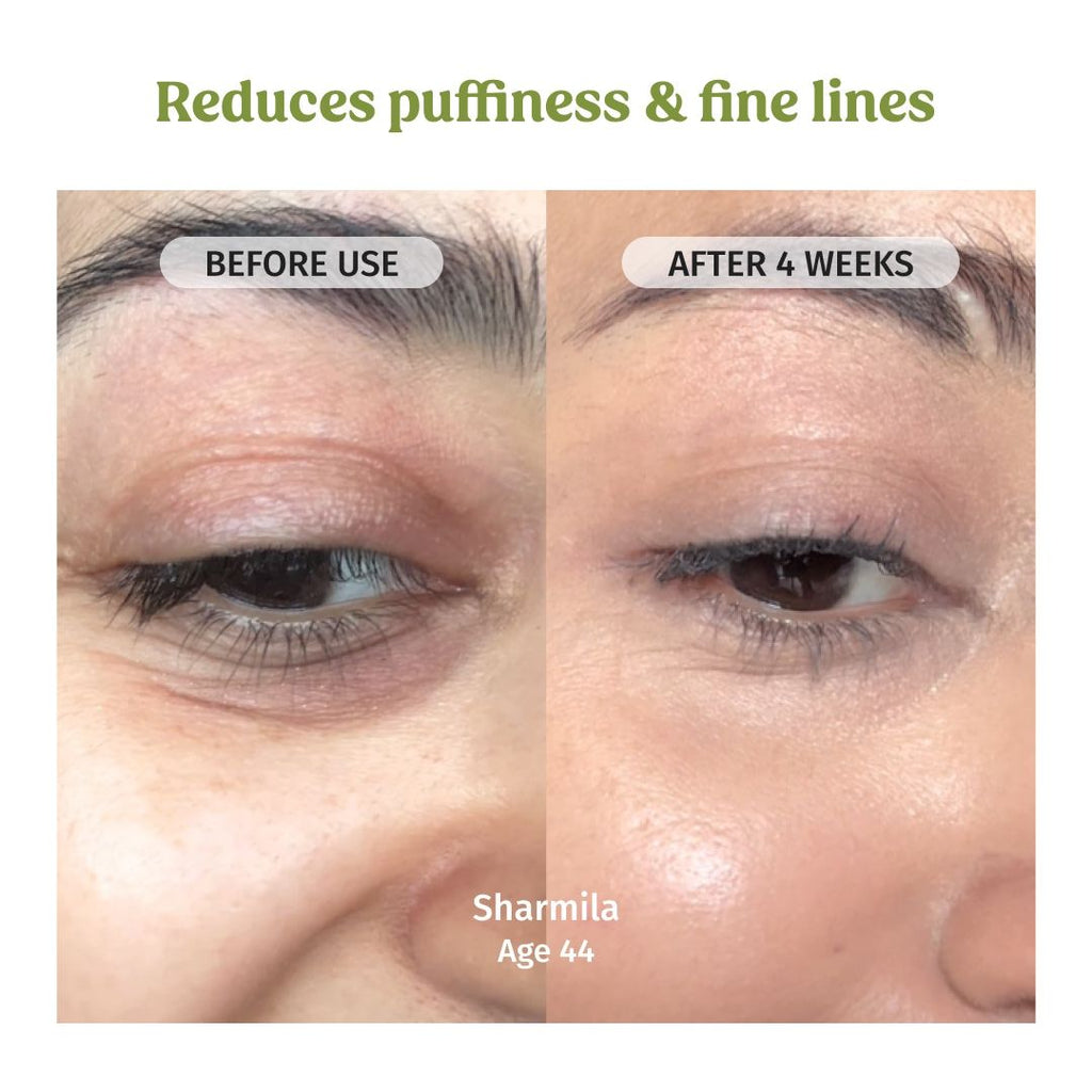 Under Eye Cream For Puffiness & Dark Circles Control With Bamboo & Goji Berry