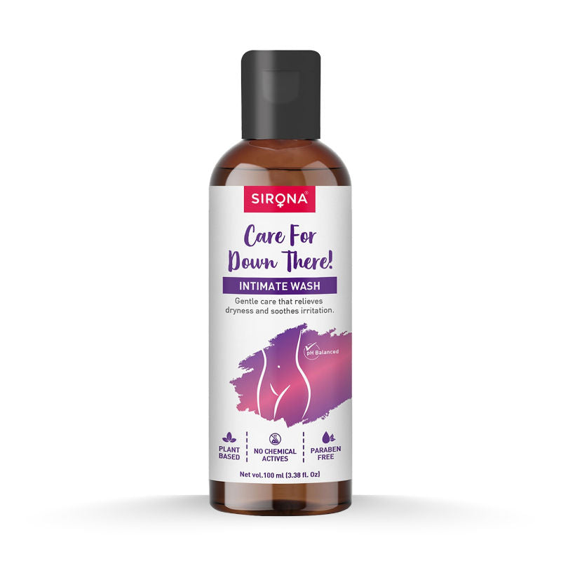 Natural Intimate Wash, Reduces Odor, Itching, Maintains PH Balance, No Paraben & SLS