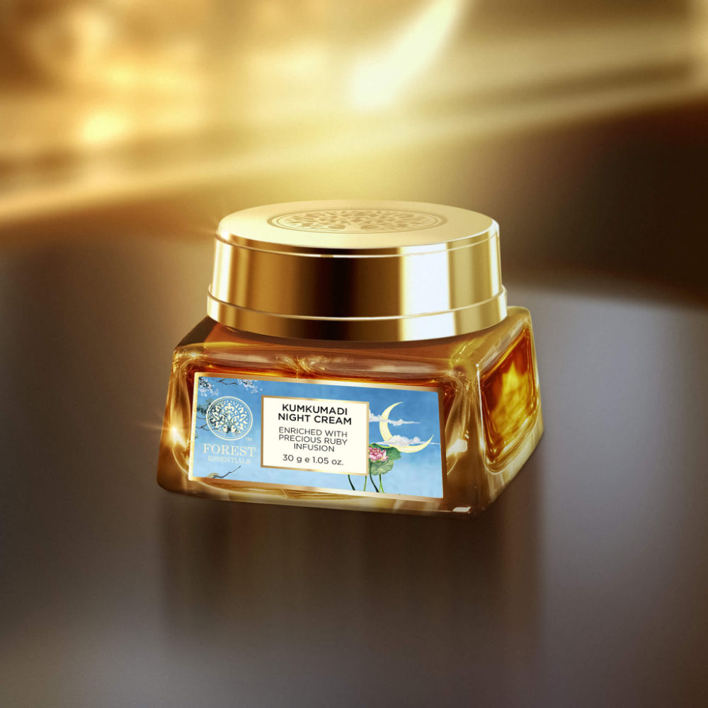Kumkumadi Night Cream - Night Face Cream with Vitamin C, Kumkumadi Tailam