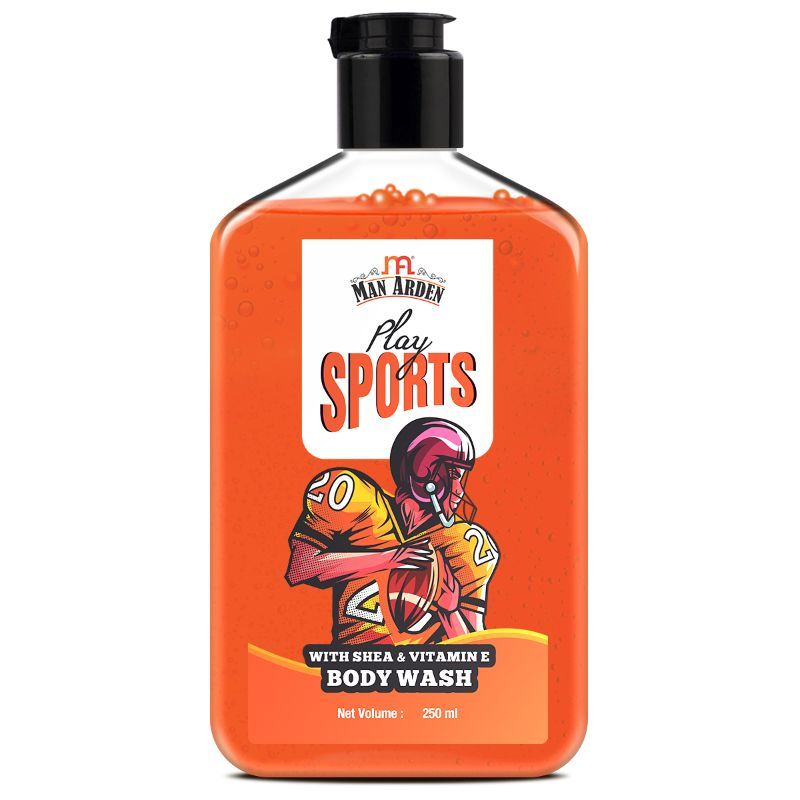 Play Sports Luxury Body Wash Infused With Shea Butter & Vitamin E
