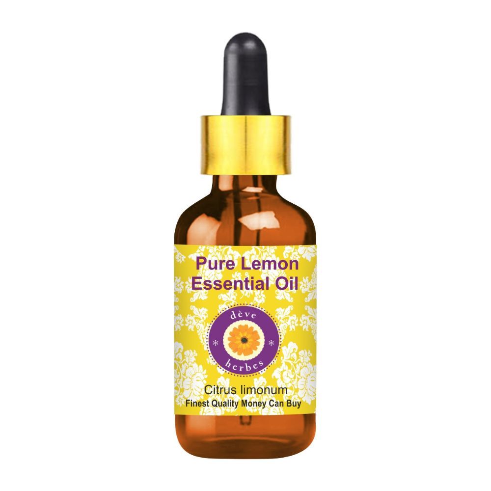 Pure lemon Essential Oil for Fresh Cistrus Aroma, Brightening & Mood Uplifting - 30ml