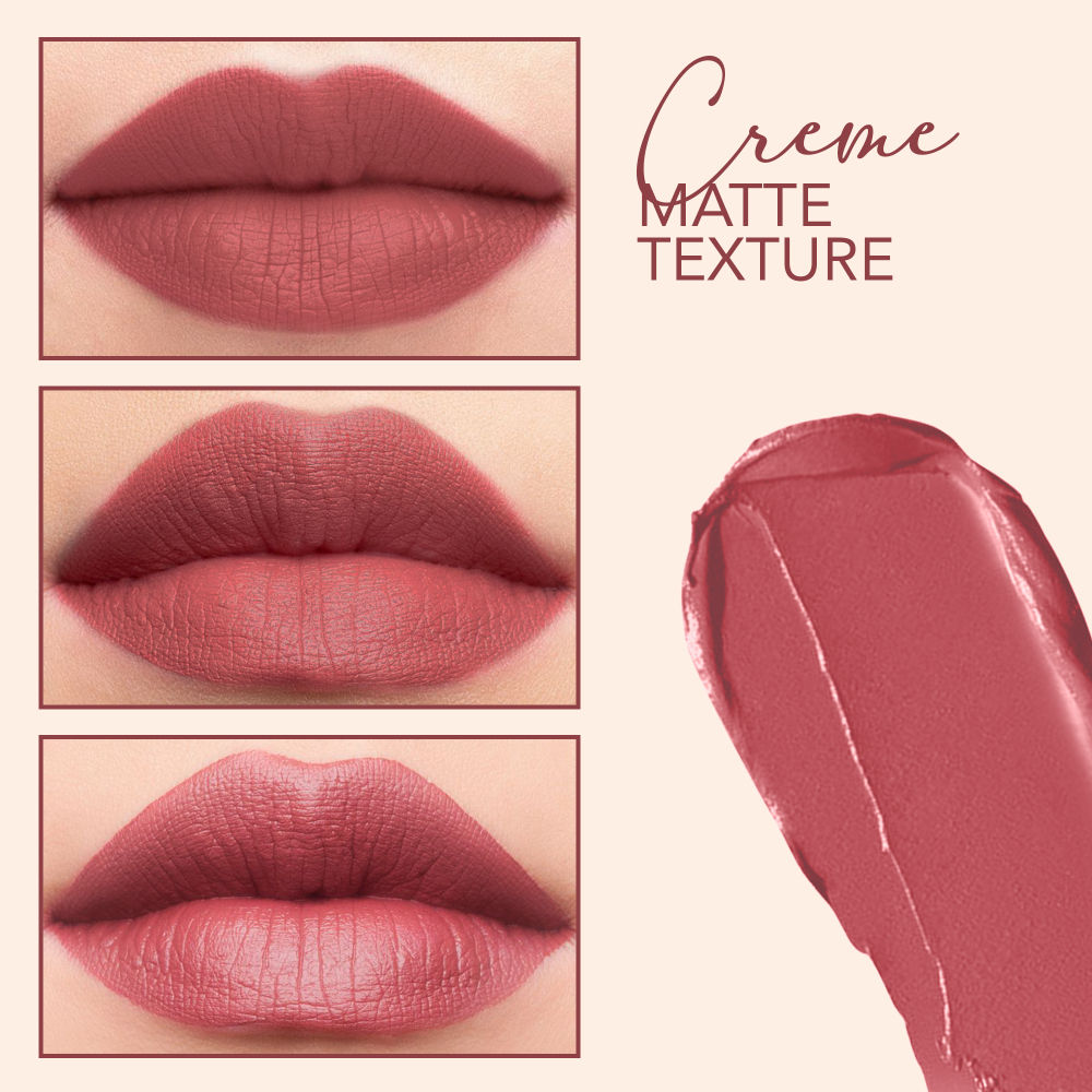 Carlton London Creamy Matte Stardust Bullet Lipstick Transferproof & Long Lasting