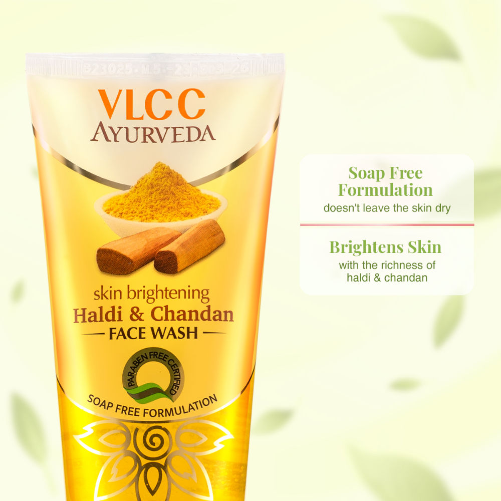 Ayurveda Skin Brightening Haldi & Chandan Face Wash