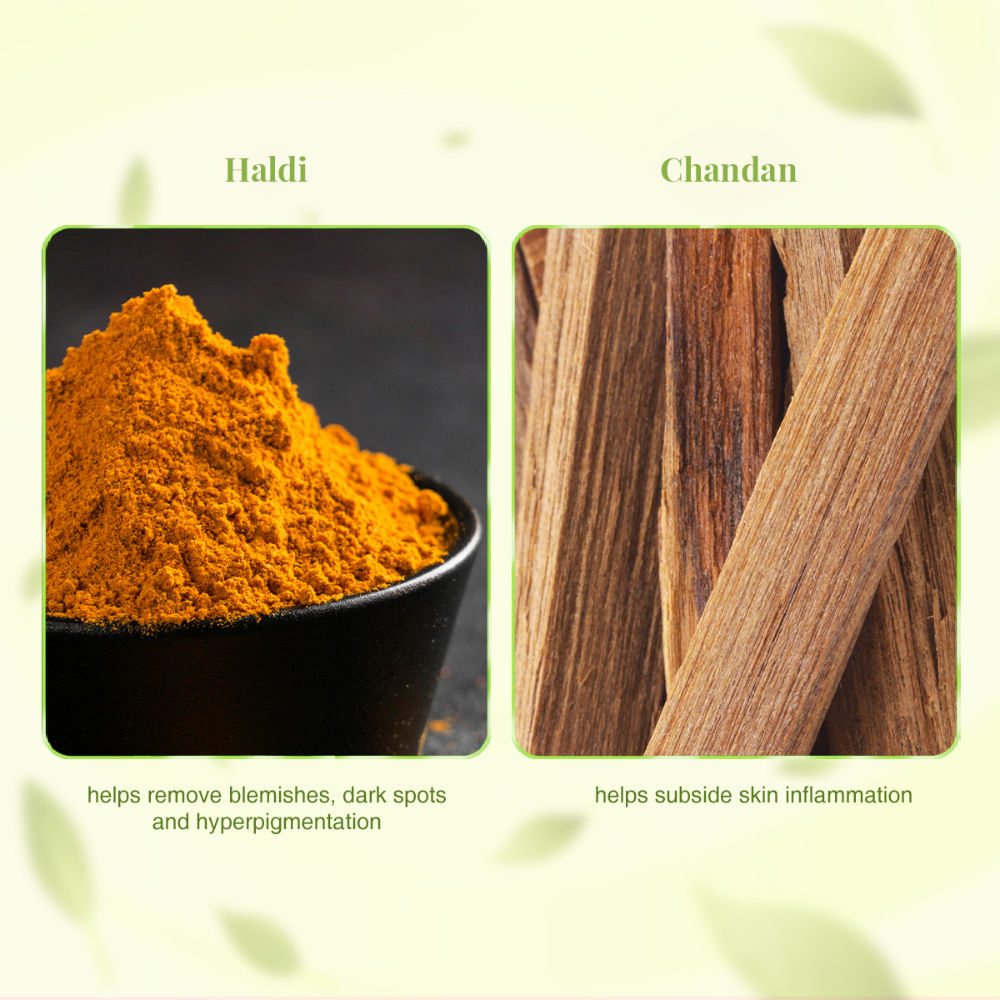 Ayurveda Skin Brightening Haldi & Chandan Face Wash
