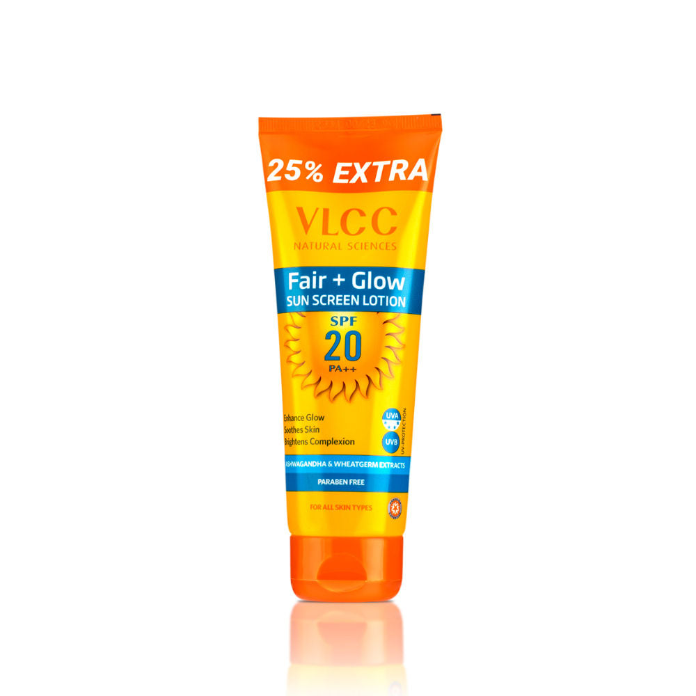 Bright Glow Sunscreen Lotion SPF 20 - 100ml