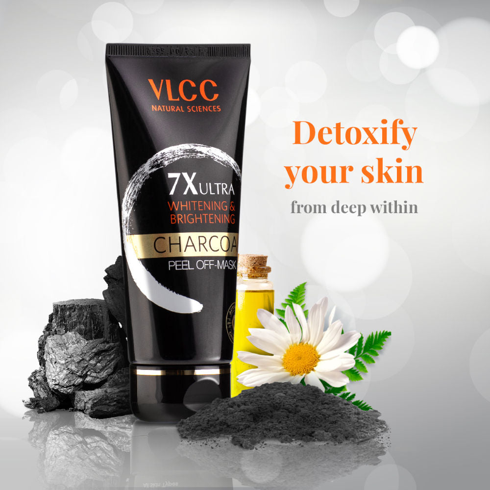7X Ultra Whitening & Brightening Charcoal Peel Off Mask