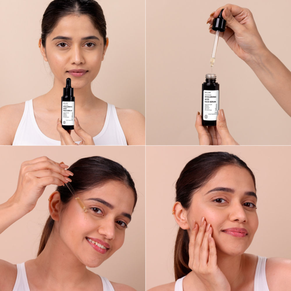 2% Hyaluronic Acid Face Serum Deep Hydration & Anti-Aging Visible Results in 7 Days
