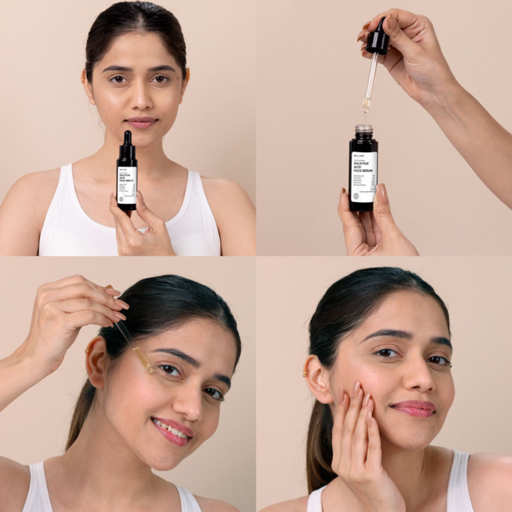 2% Salicylic Acid Face Serum for Acne & Dark Spots Visible Acne Reduction in 7 Days