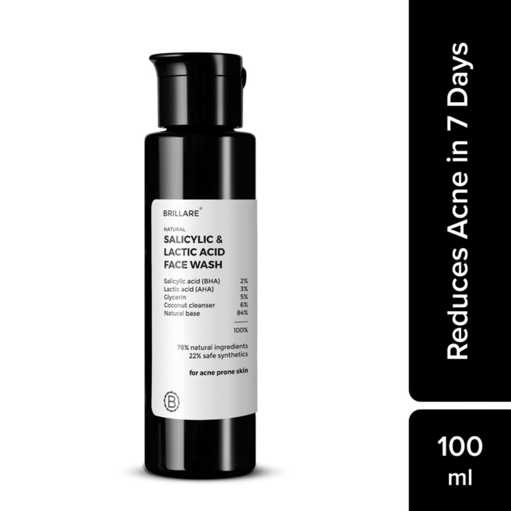 2% Salicylic Acid Face Wash for Oily Skin Deep Cleansing, Oil Control & Acne Care