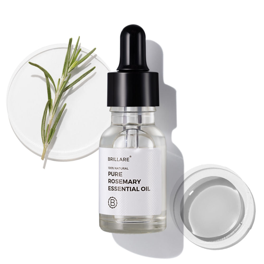 Pure Rosemary Essential Oil for Hair Growth & Scalp Nourishment
