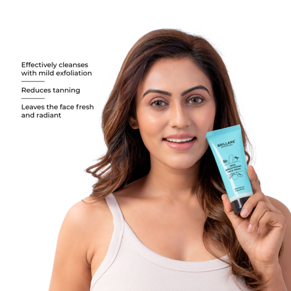 Professional Skin Brightening Face Wash Reduces Pigmentation & Dark Spots