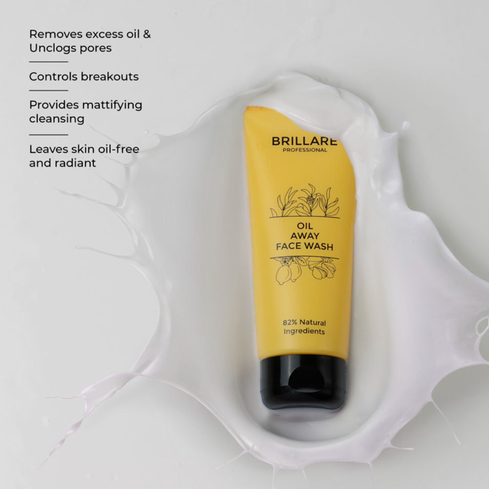 Professional Oil Away Face Wash for Oily Skin & Acne Prone Skin
