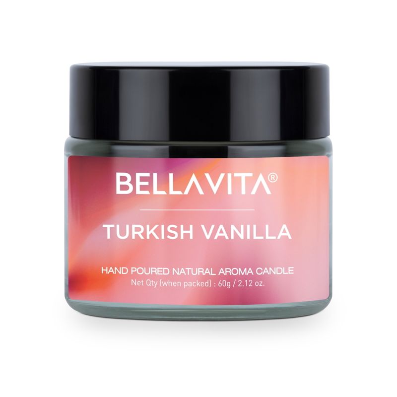Bella Vita Vanilla Cinnamon Lavender & Rose Aroma Candles