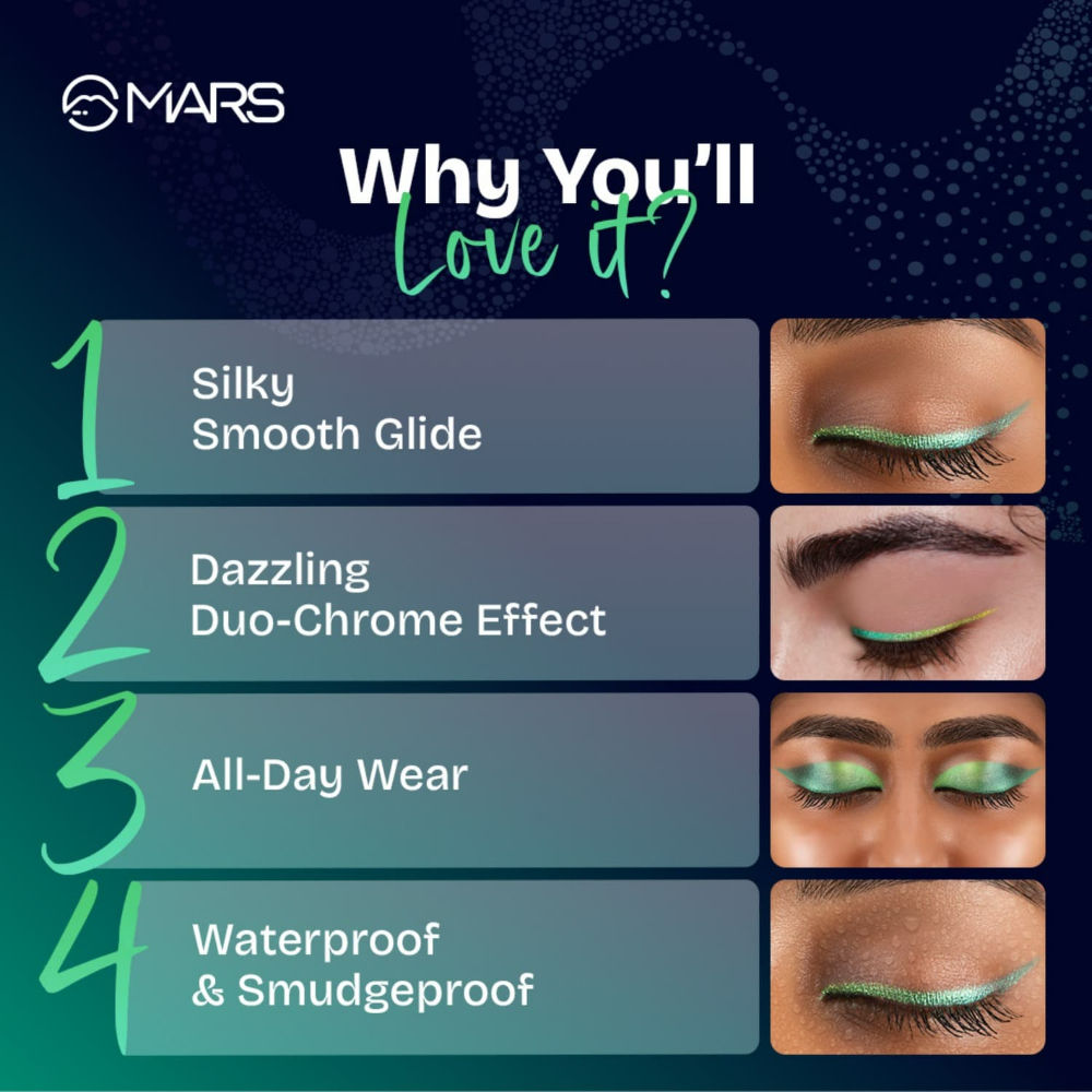 Northern Lights In A Pencil Eyeliner