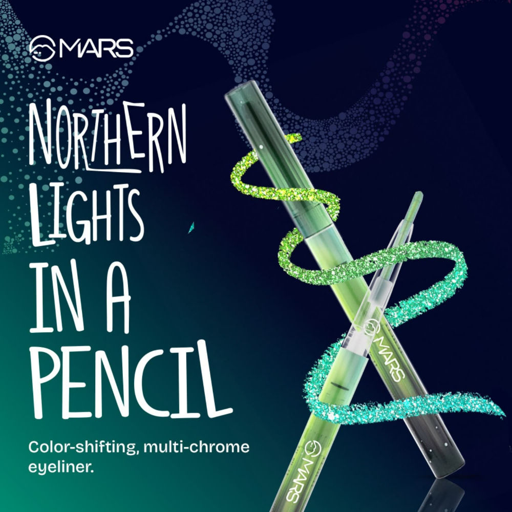 Northern Lights In A Pencil Eyeliner
