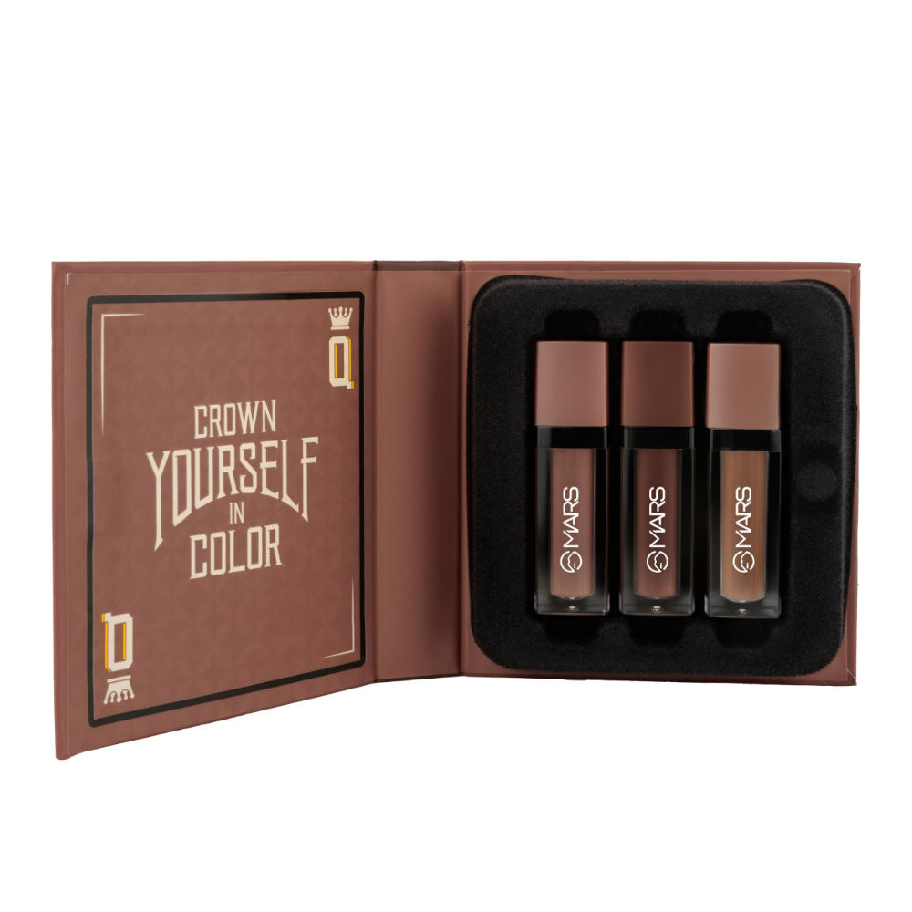 Queen Of Mattes Reds & Maroons Liquid Lipsticks
