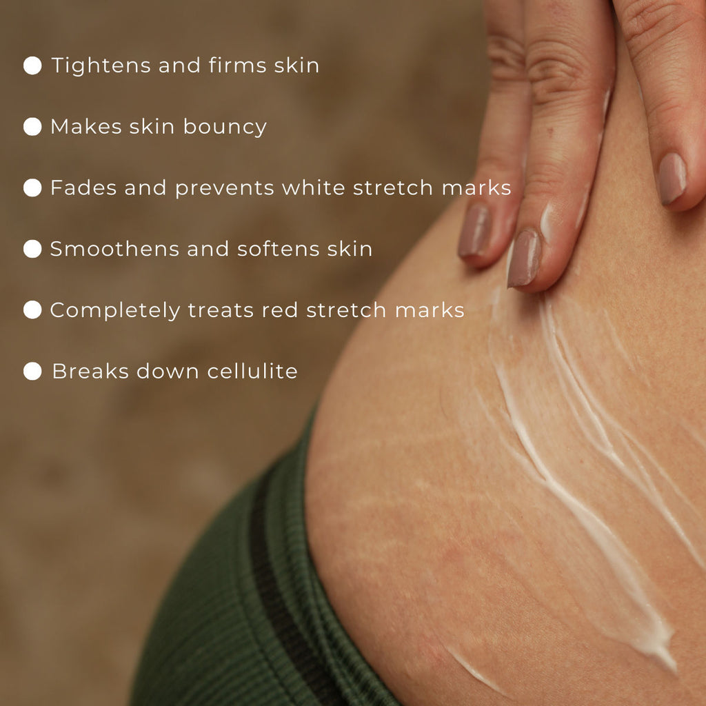 Bomb bum cream for Stretch Marks + Cellulite