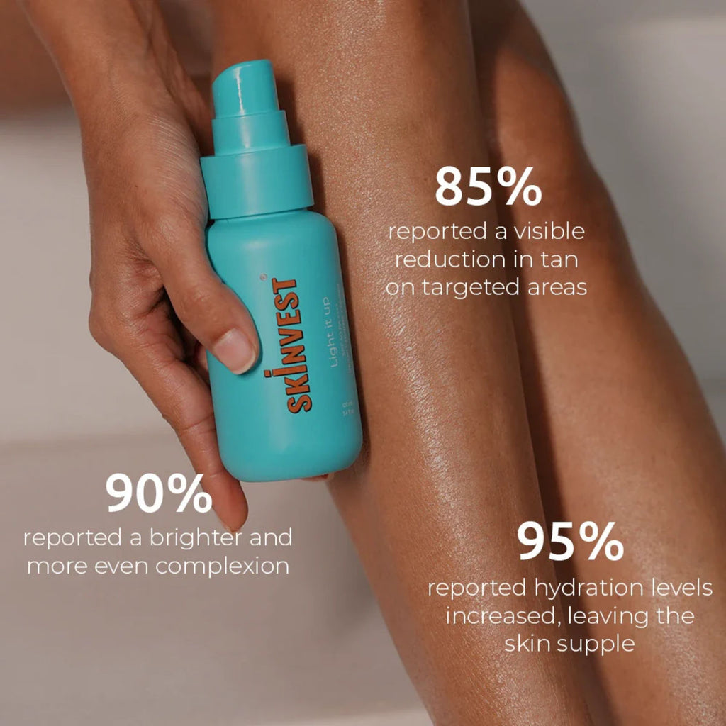 Light it up Body Sunscreen + De-Tan Spray SPF 40 PA ++++