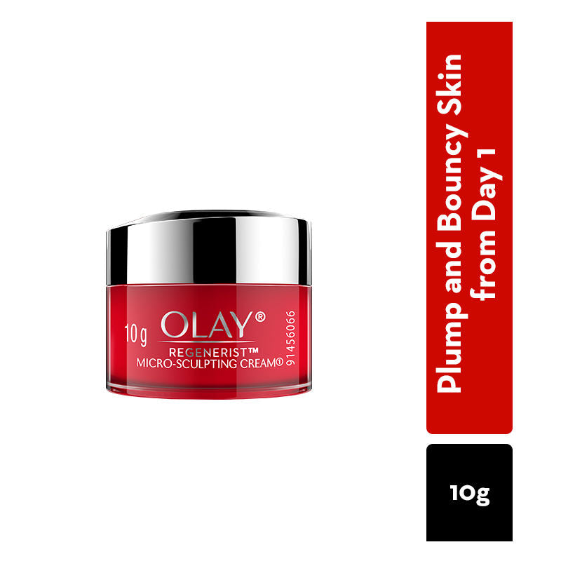 Regenerist Microsculpting Day Cream, Plump & Bouncy Skin With Hyaluronic Acid & Peptides