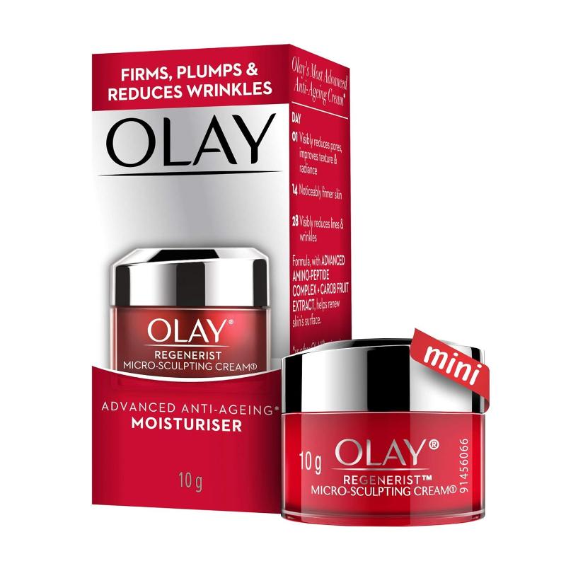 Regenerist Microsculpting Day Cream, Plump & Bouncy Skin With Hyaluronic Acid & Peptides