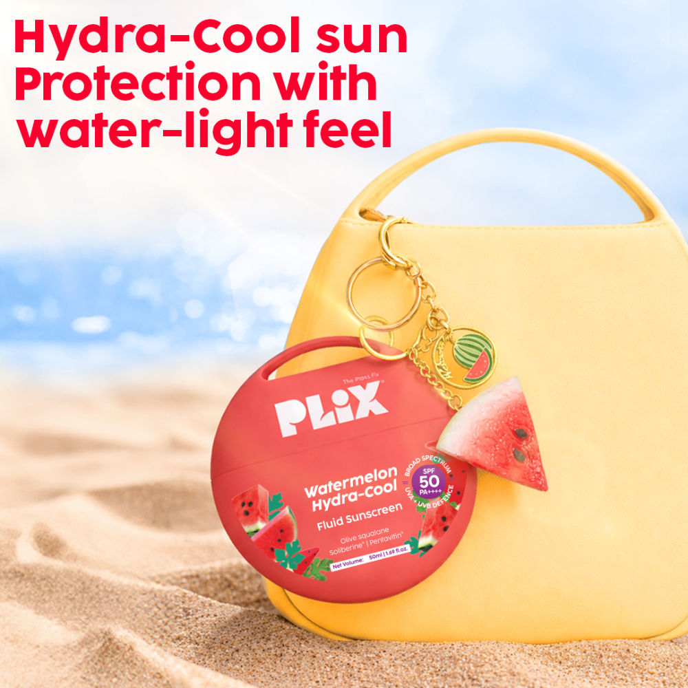 Watermelon Hydra-Cool Fluid Sunscreen With SPF 50 PA++++