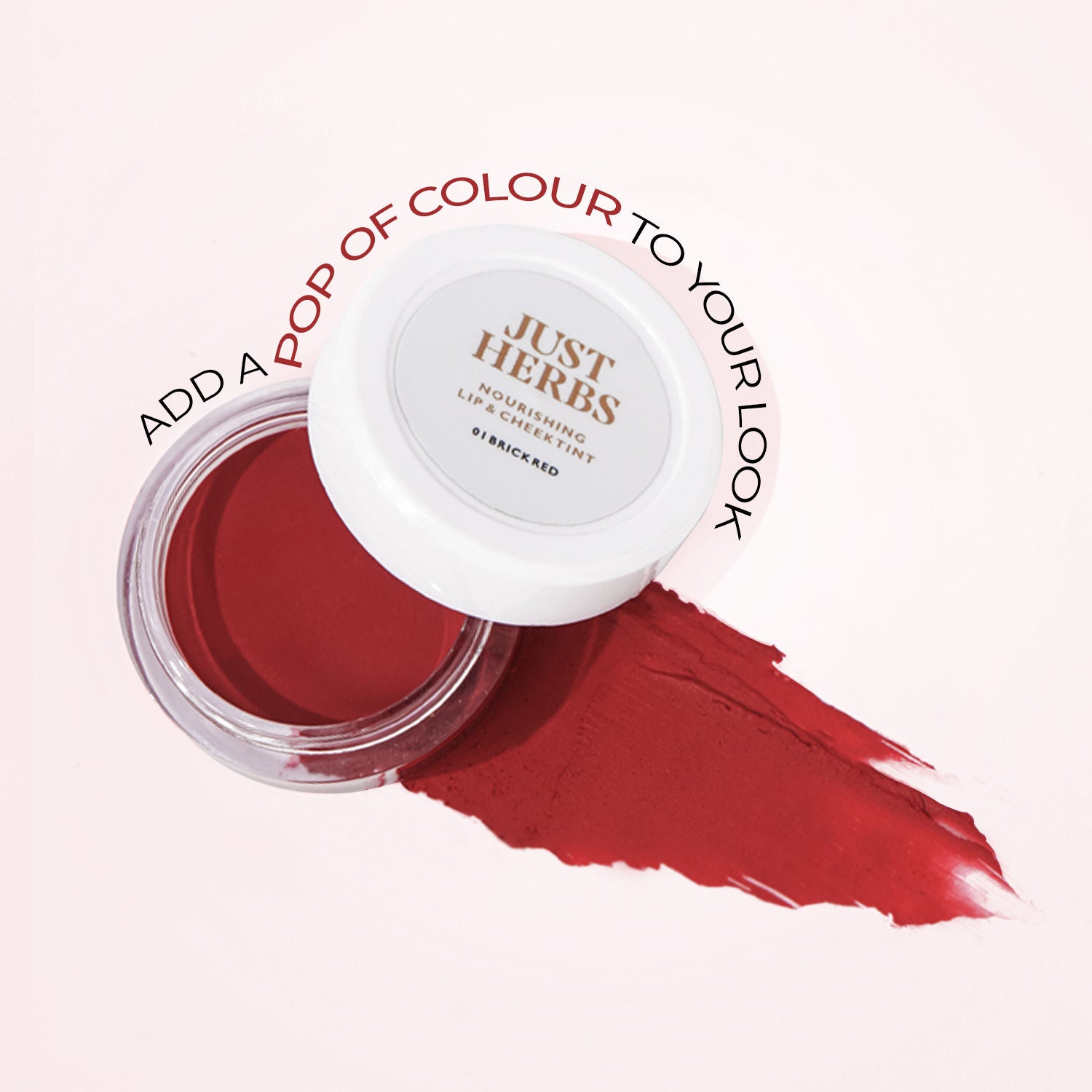 Herb Enriched Lip & Cheek Tint, Soft Nude 05, Natural Finish & Hydrating