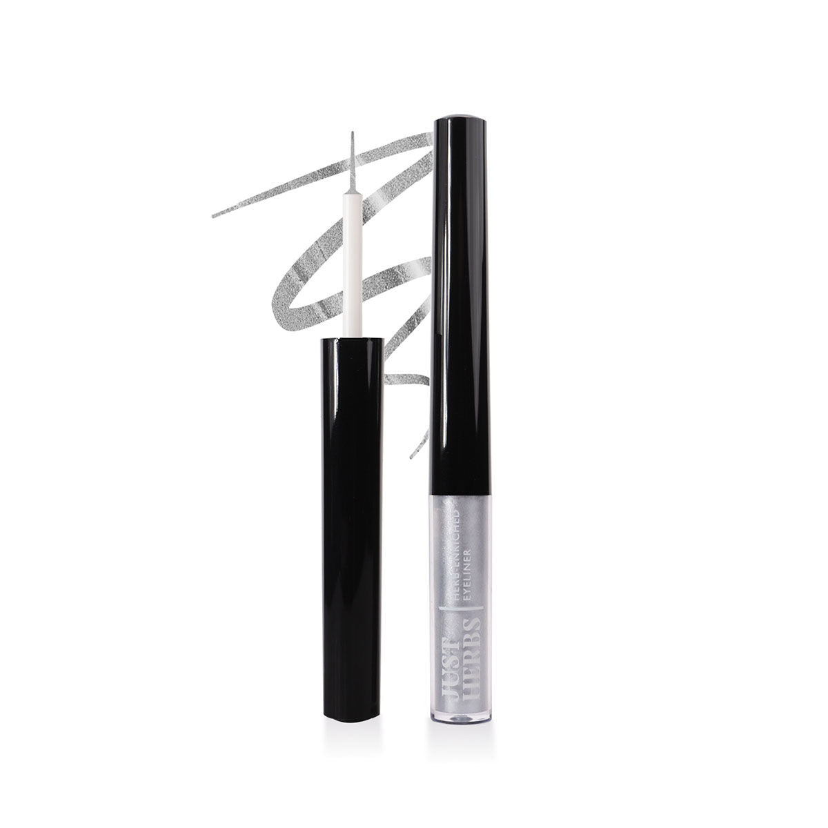 Waterproof & Smudge Proof Eyeliner - Platinum Silver
