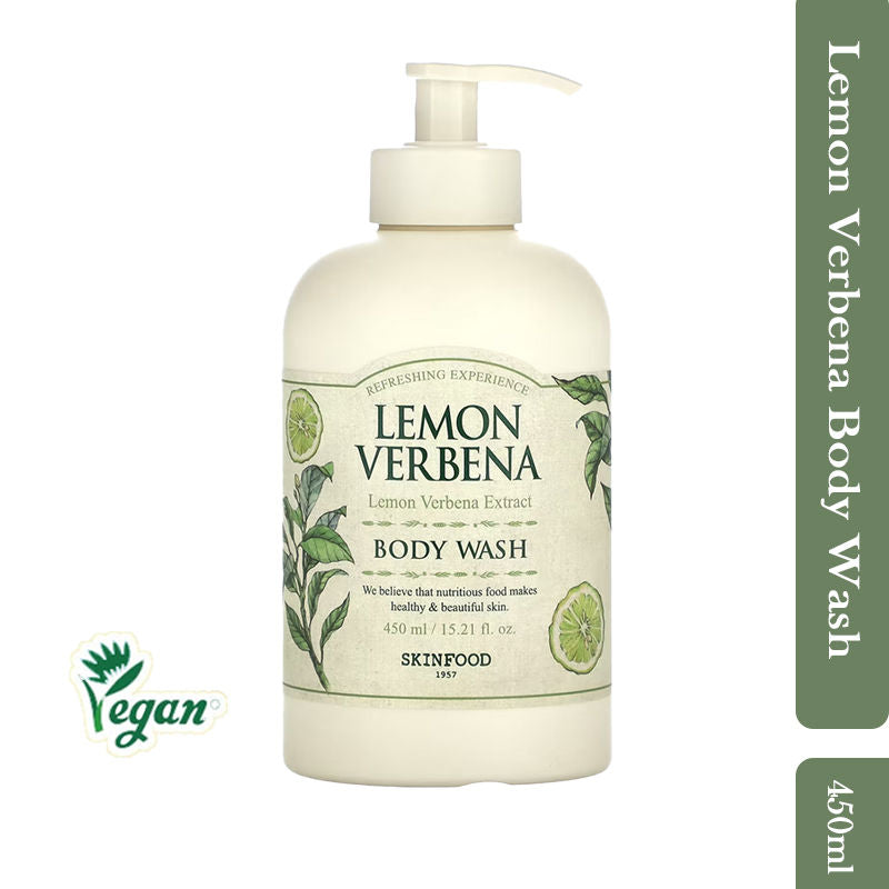 Lemon Verbena Body Wash - Energizing, Hydrating, Skin Revitalizing