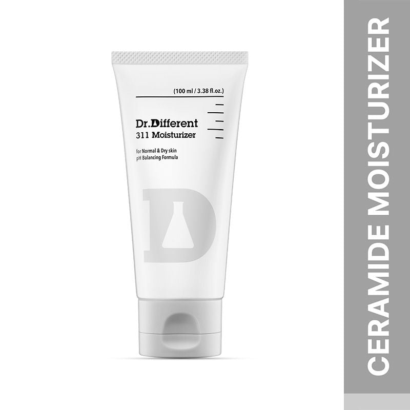 Dr.Different 311 Moisturizer, For Dry, Damaged Skin with 3:1:1 Lipid Ratio for Barrier Repair