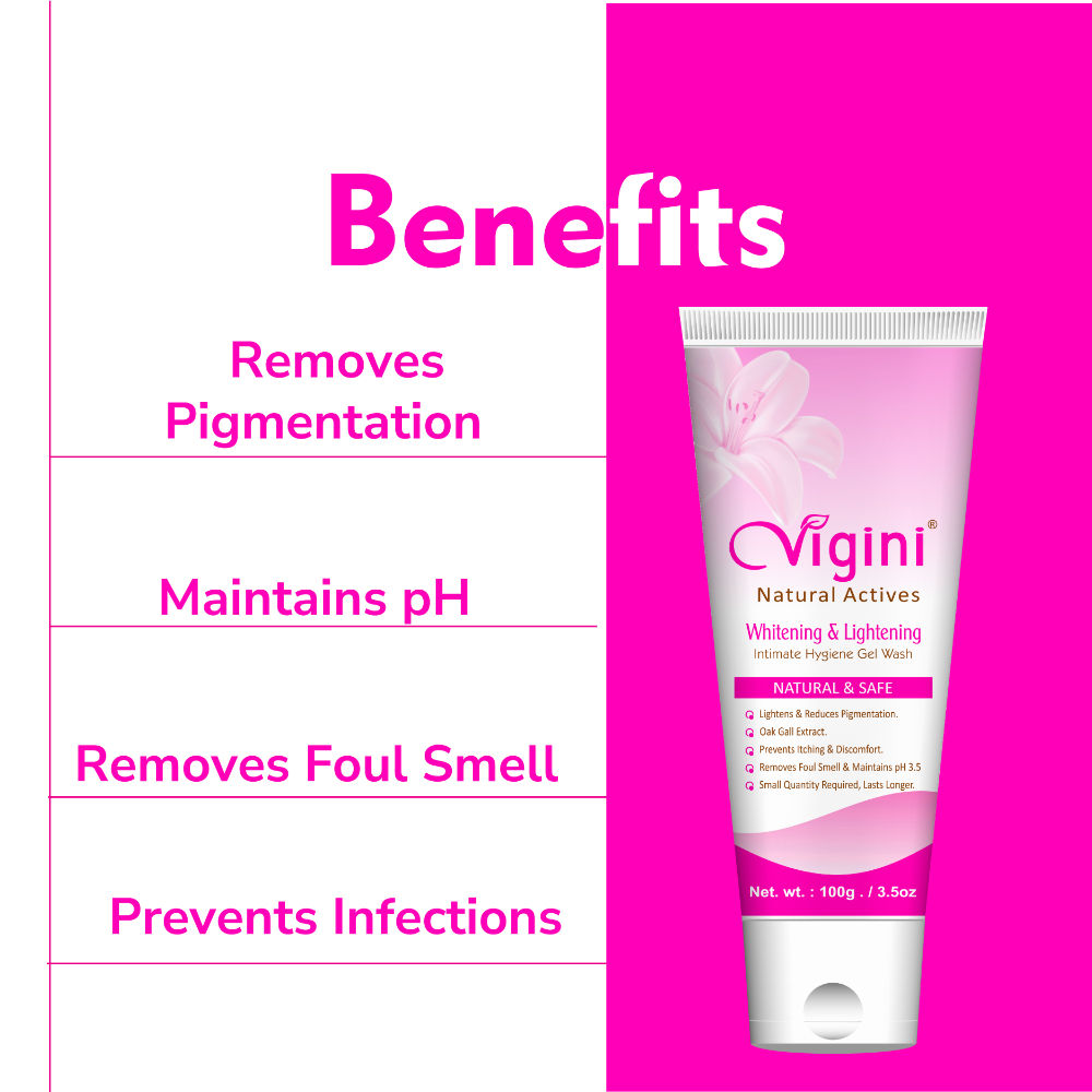 Intimate Lightening Cream Wash for Women Vagina Bikini Area Private Part Whitening Brightning