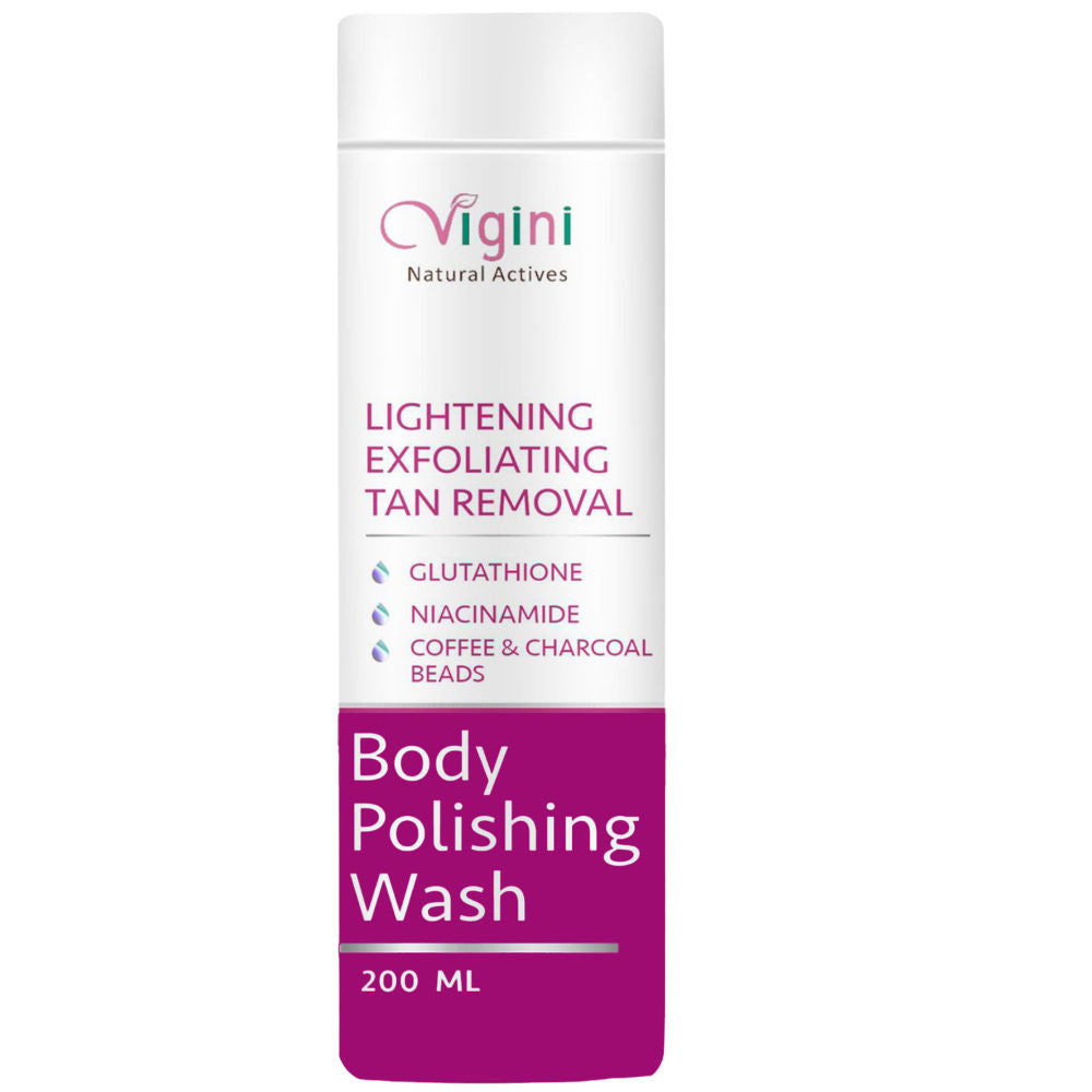 Exfoliating Coffee Scrub Body Wash for Detan Uneven Dull Dark Spots Removal Skin Lightening - 200ml