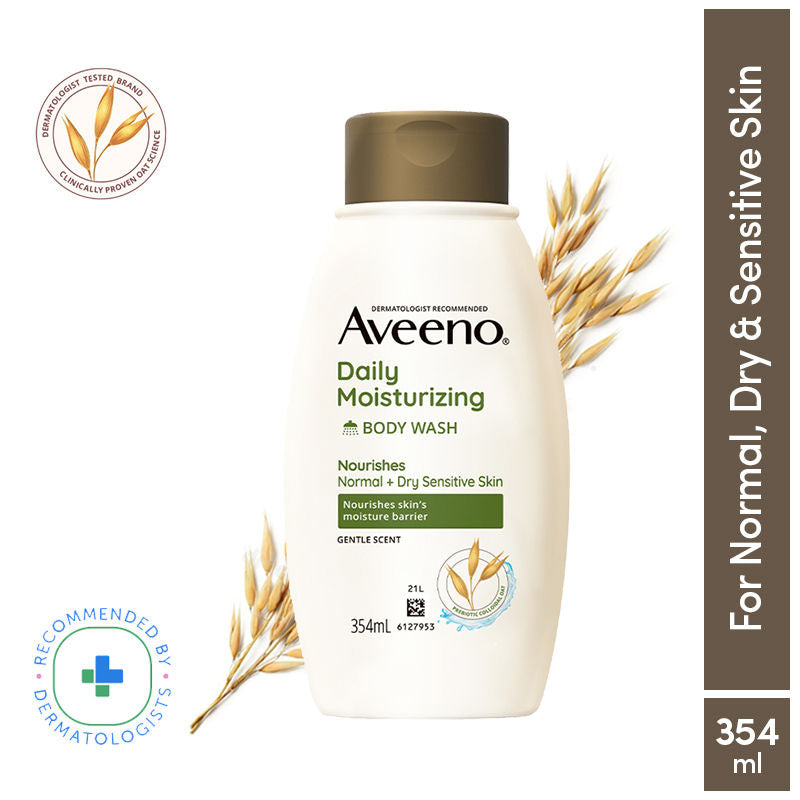 Daily Moisturising Body Wash - Prebiotic Oat Cleanse, Moisturize Normal, Dry & Sensitive Skin