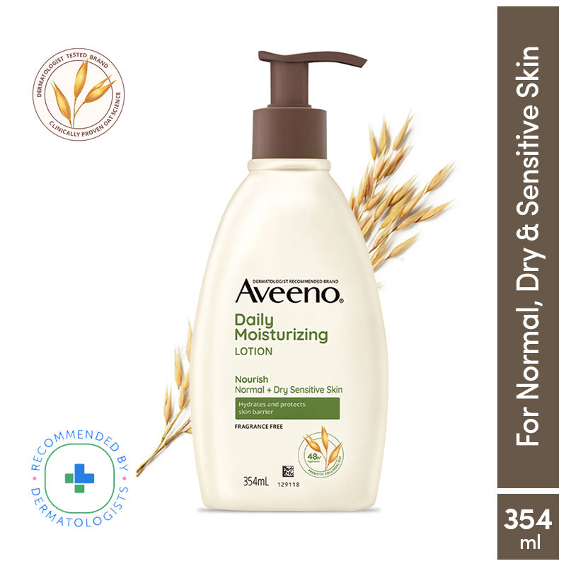 Daily Moisturising Lotion - Natural Oat Body Moisturizer For Normal, Dry & Sensitive Skin