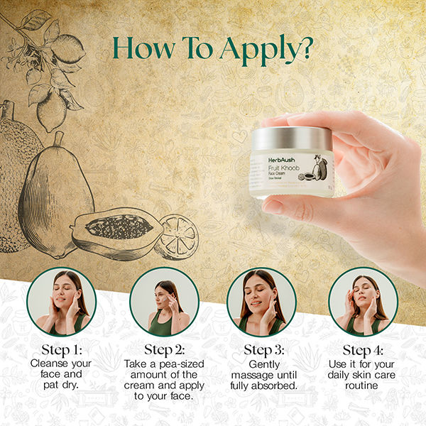 Fruit Khoob Face Cream Glow Revival Nourishing Moisturizer