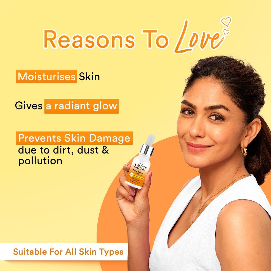 Vitamin C Face Serum with Niacinamide for Glowing Skin & Dark Spots Reduction
