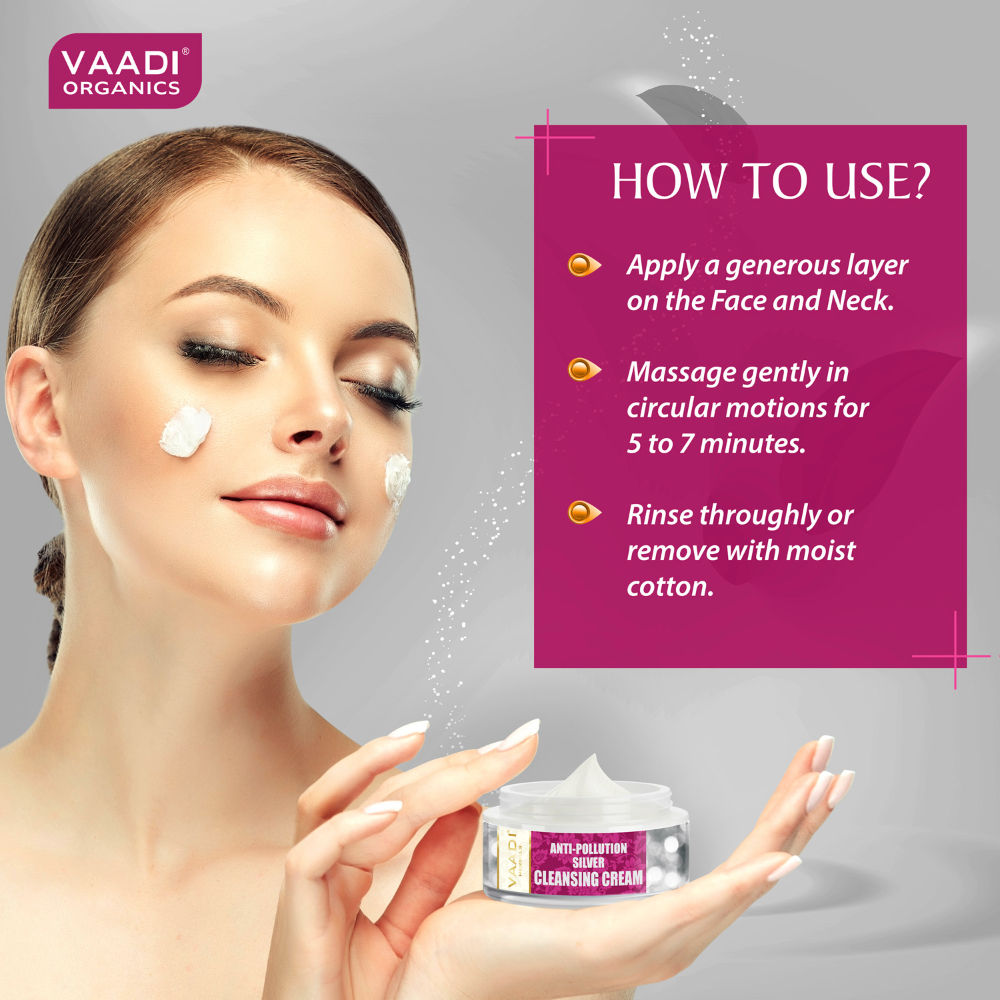 Anti Pollution Silver Cleansing Cream