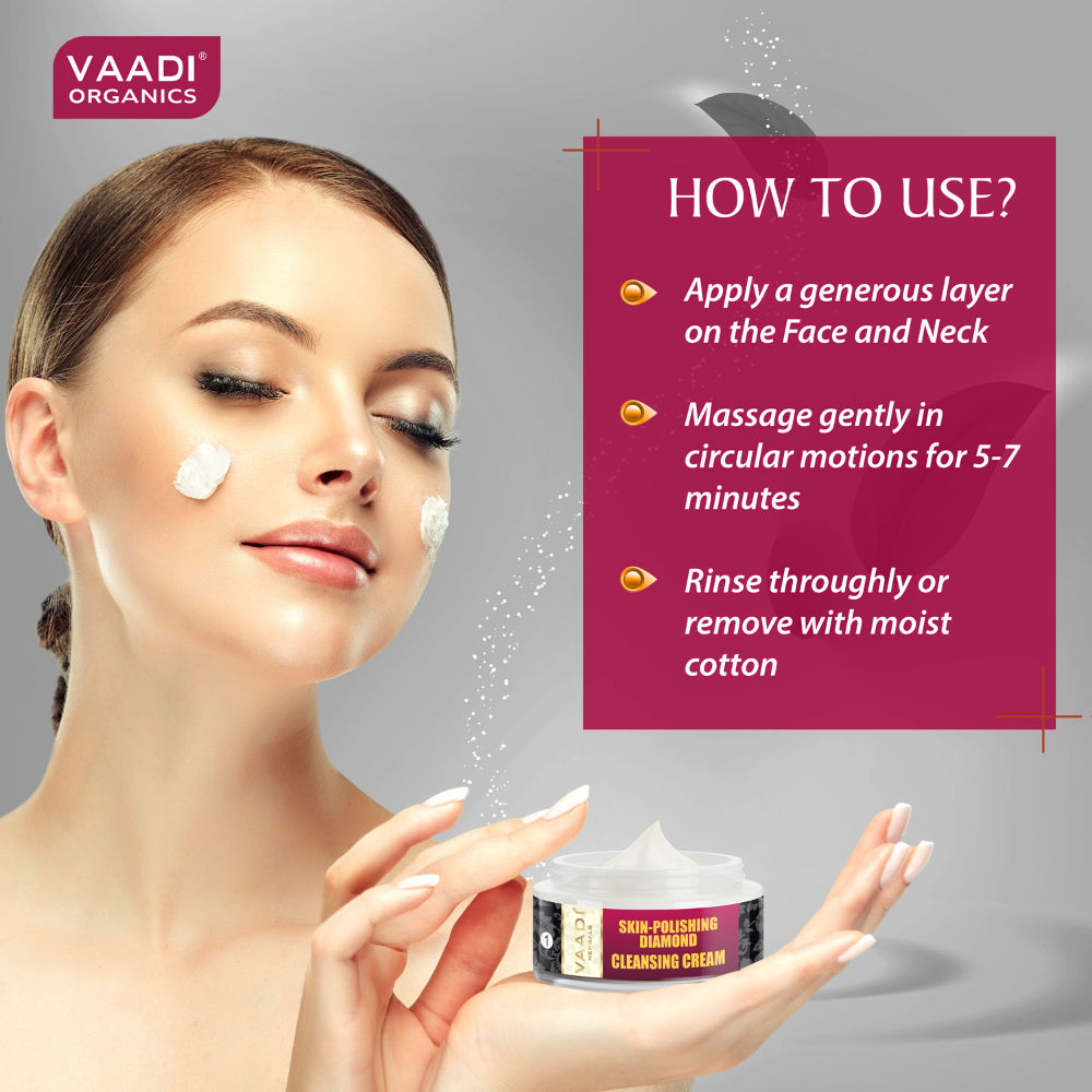 Vaadi Herbal Skin - Polishing Diamond Cleansing Cream