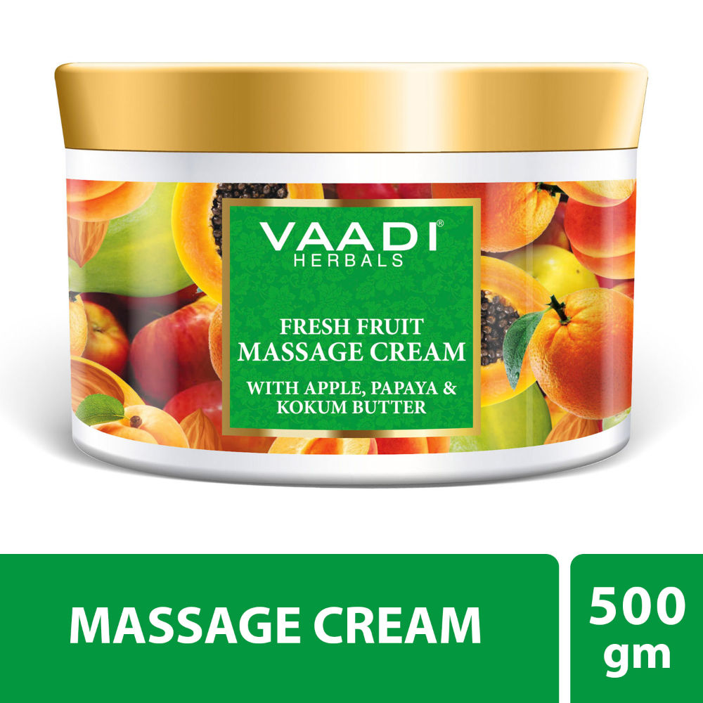 Fresh Fruit Massage Cream With Apple Papaya & Kokum Butter