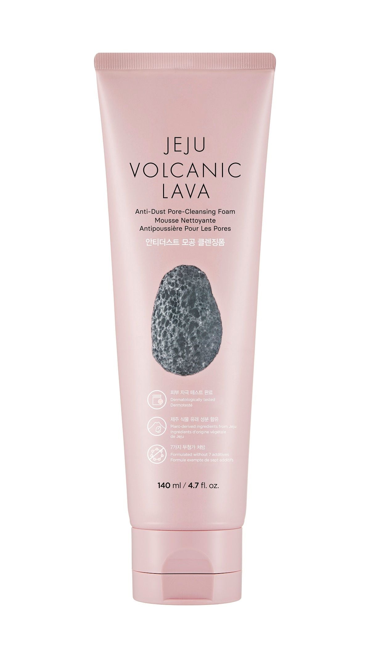 Jeju Volcanic Lava Anti Dust Pore Cleansing Foam, Face Wash For Deep Skin Cleansing