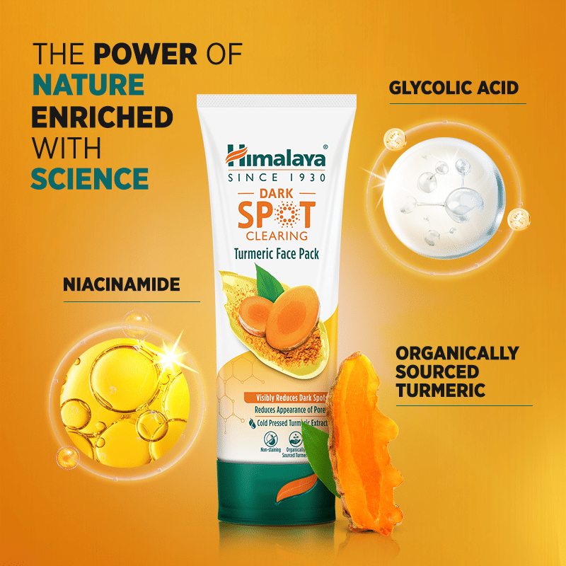 Dark Spot Clearing Turmeric Face Pack