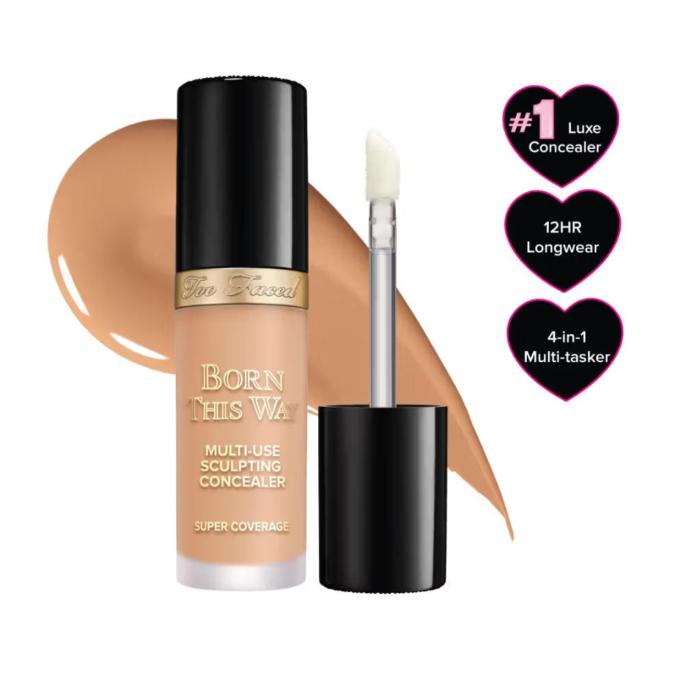 Born This Way Super Coverage Multi Use Sculpting Concealer - Natural Beige