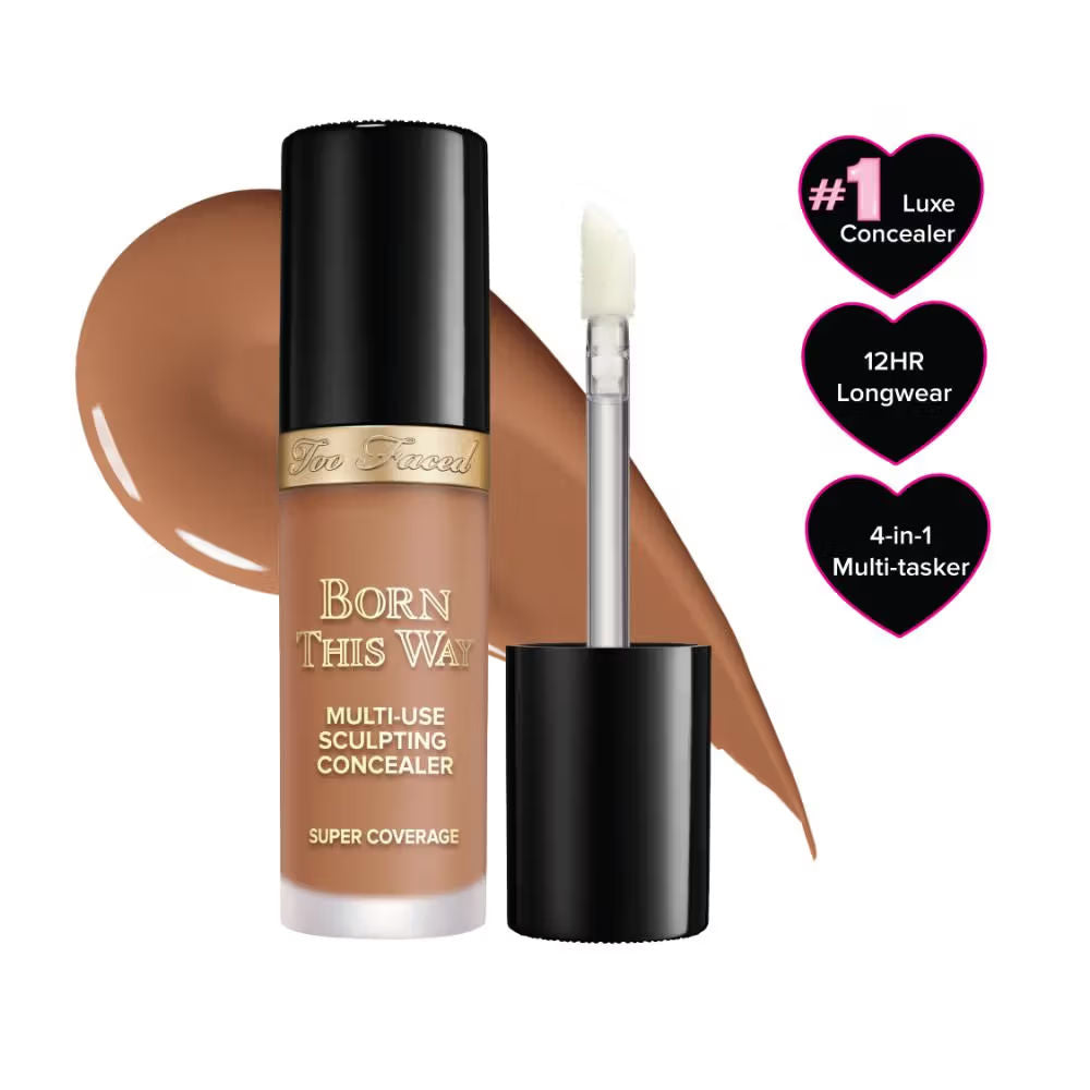 Born This Way Super Coverage Multi Use Sculpting Concealer - Honey