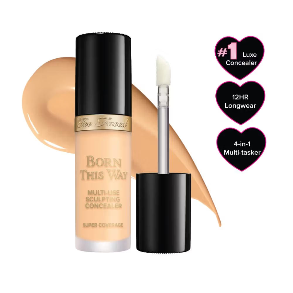 Born This Way Super Coverage Multi Use Sculpting Concealer - Shortbread