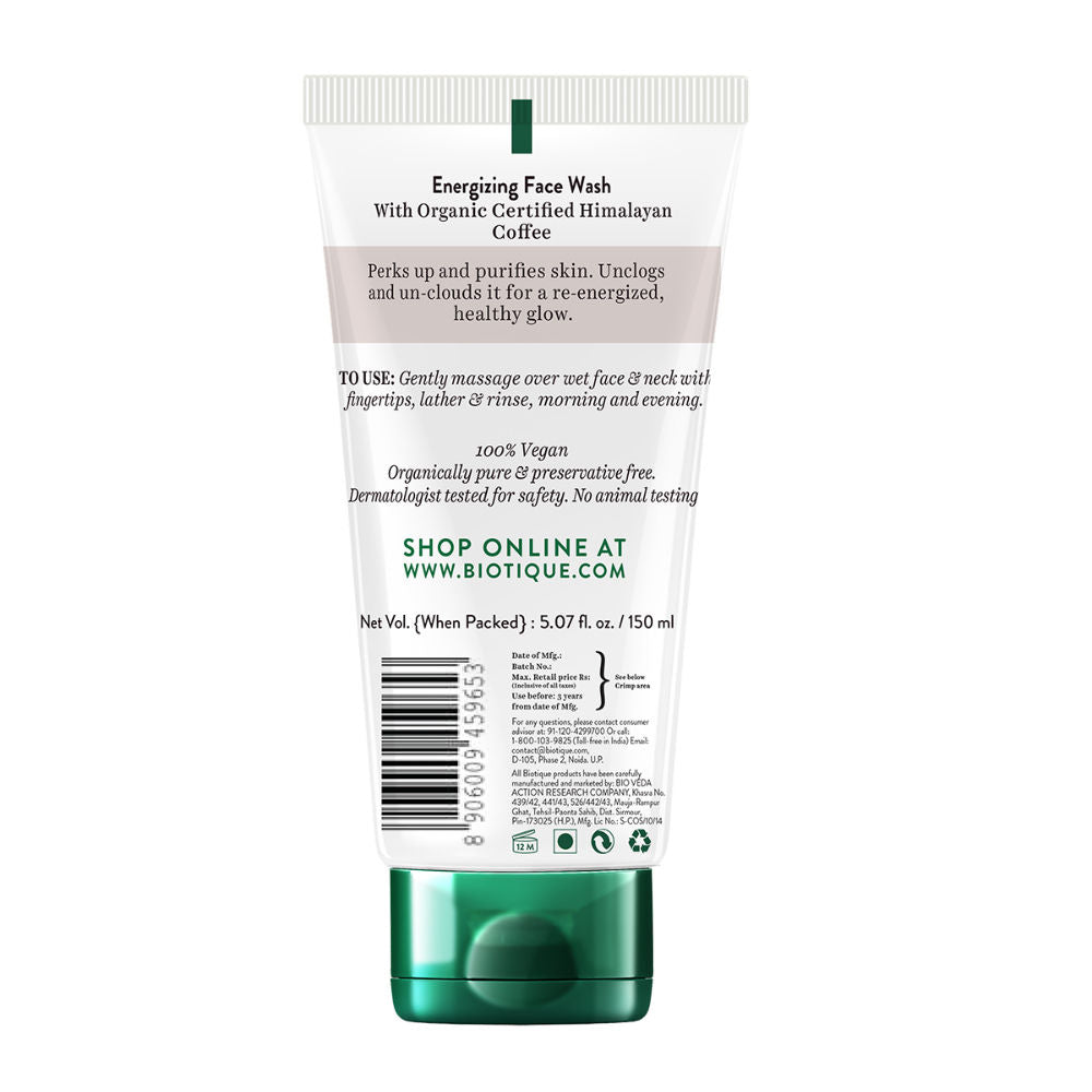 Advanced Organics Coffee Energizing Face Wash