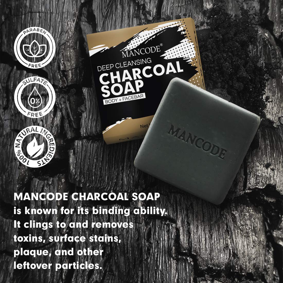 Charcoal Deep Cleansing Soap