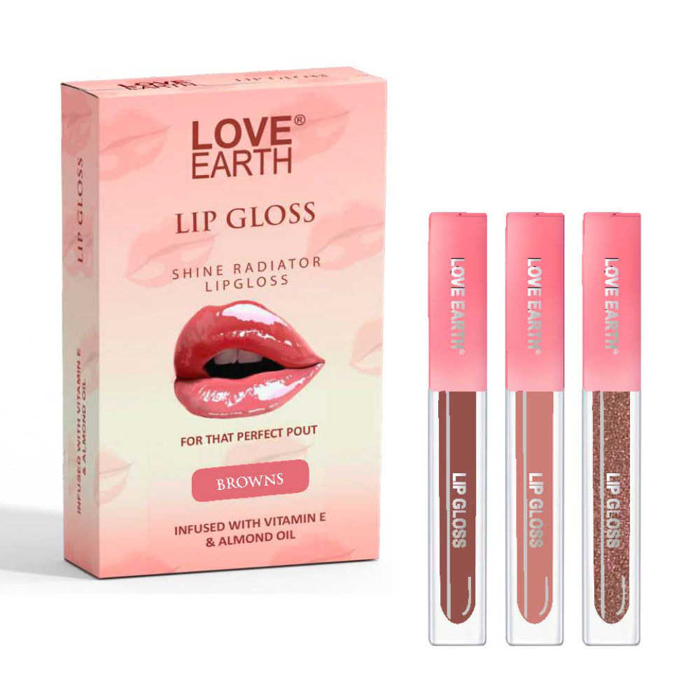 Liquid Lip Gloss - Browns