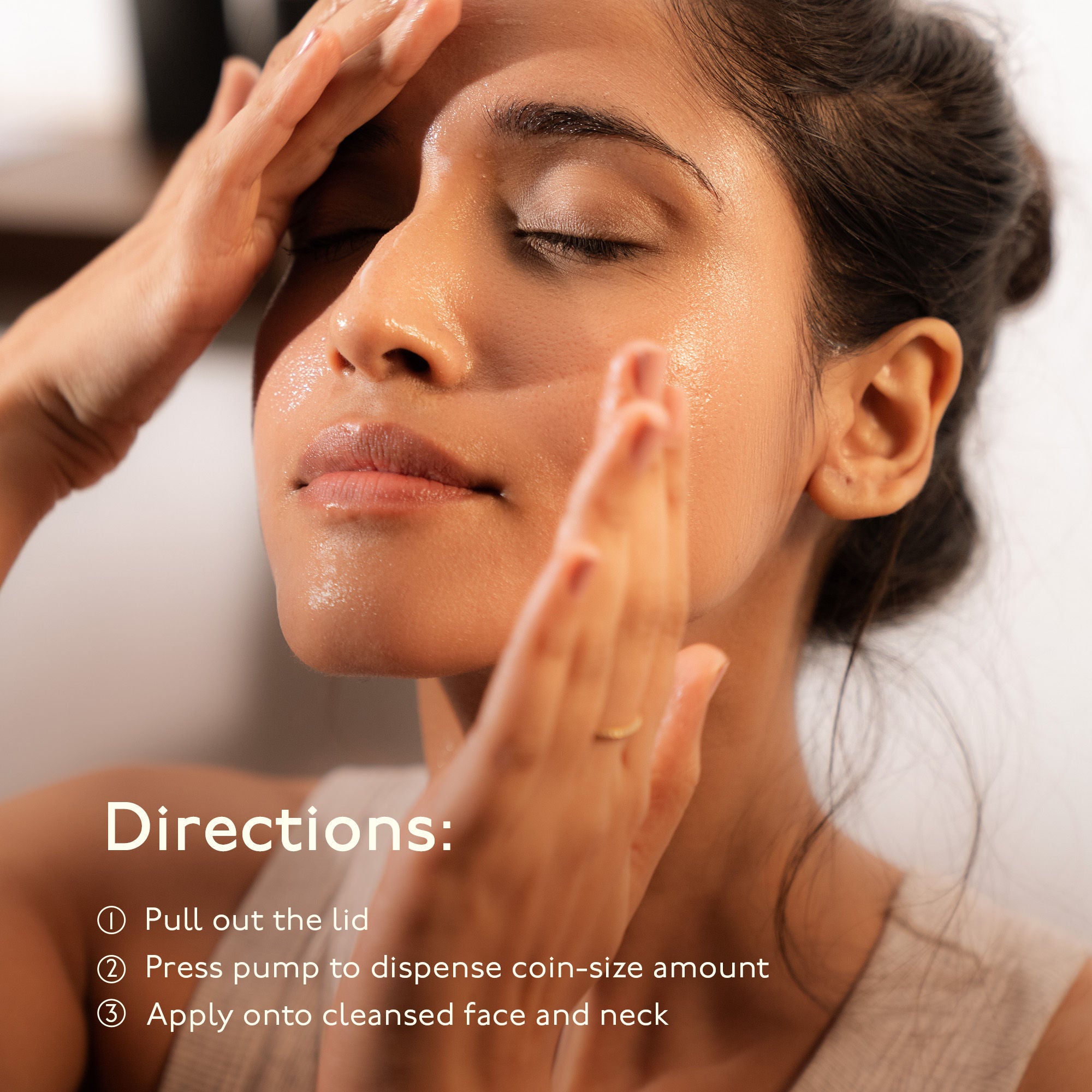 Cream Face Moisturizer For Dry Skin With Niacinamide Watermelon Extract And Glycerine